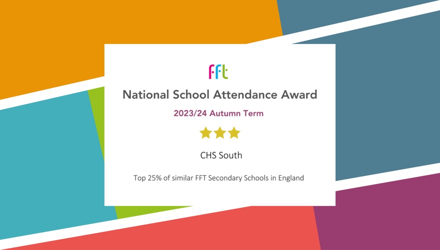 CHS South Recognised for Great Pupil Attendance