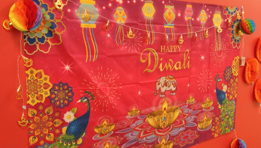 Diwali Celebrations Light Up CHS South with Dance, Sweets, and Henna