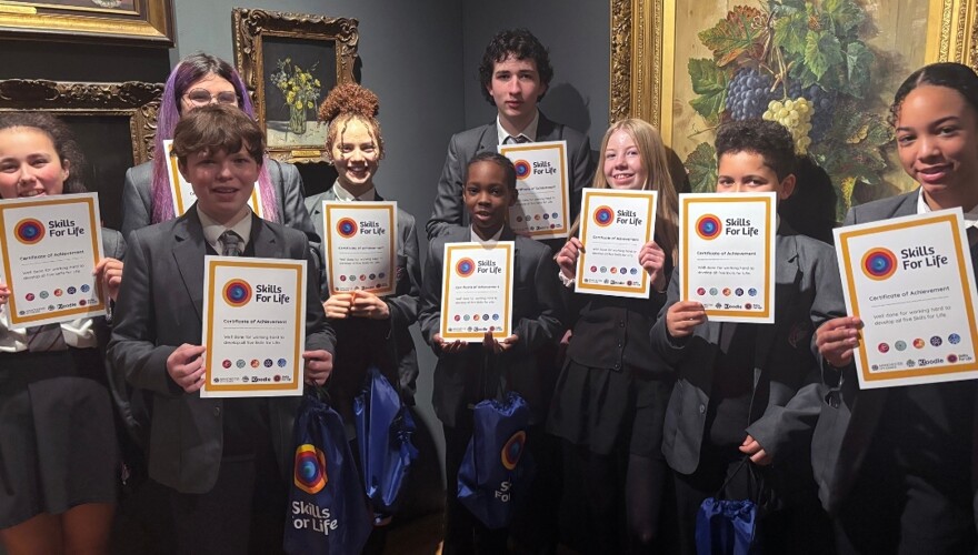 CHS South Performing Arts Students Win Prestigious Skills for Life Award