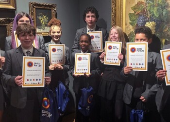 CHS South Performing Arts Students Win Prestigious Skills for Life Award