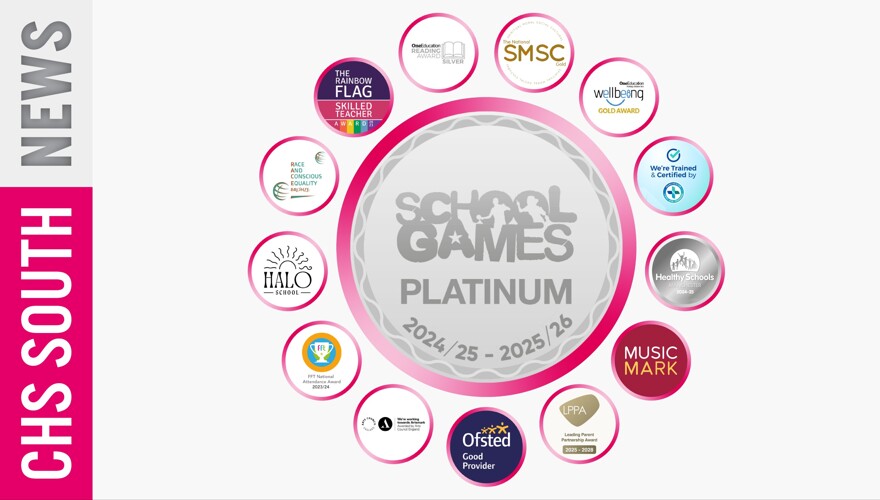 CHS South Achieves Prestigious Platinum School Games Mark