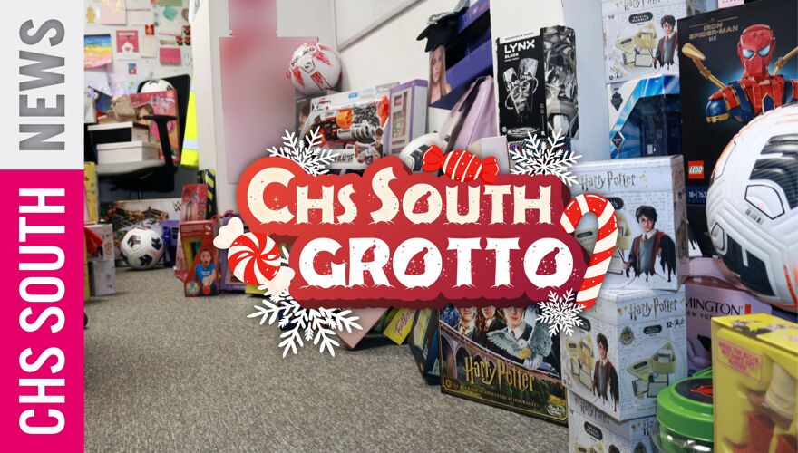 CHS South Grotto Brings Christmas Cheer to Students